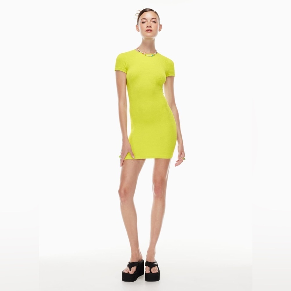 Aritzia Sunday best Colleen baby t-shirt mini dress size XS